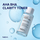 Tónico de claridad NIDA AHA BHA