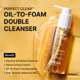 Limpiador doble de aceite a espuma NIDA Perfect Clear™