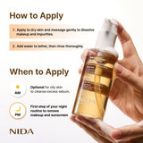 NIDA Perfect Clear™ Oil-to-Foam Double Cleanser
